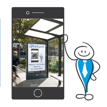 Fred QReturn QR-Code